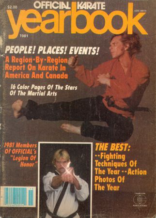 1981 Cover of the Karate Yearbook