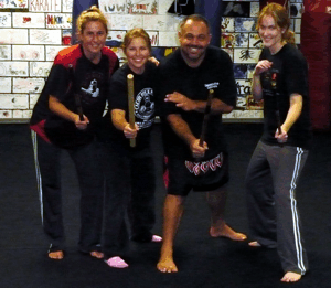 Chief Instructor Master Haynes and LA Gang