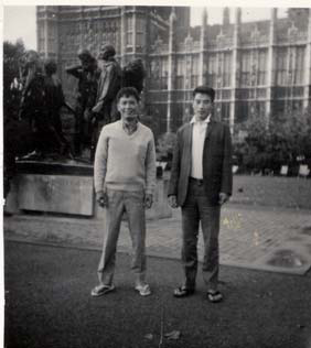 Tamura Sensei & Ichimura Sensei 1968