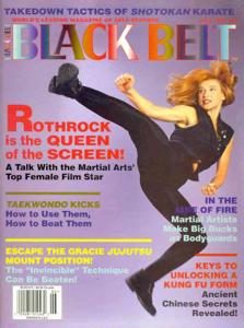 Cynthia Rothrock Black Belt Magazine