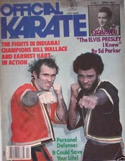 Bill Wallace and Earnest Hart Jr on Official Karate Magazine