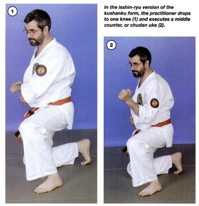 Kushanku Form Knee Drop