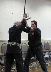 Vincent Paladino and Mark Lithgow Training