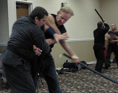 Vincent Paladino and Mark Lithgow Training