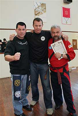 Grandmaster Palumbo, Master Leigh Jenkins,