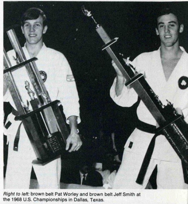 Pat Worley and Jeff Smith 1968 Champions