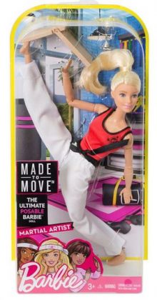 barbie made to move martial artist doll